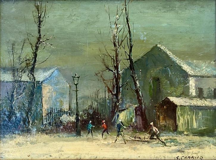 Schilderij Guy Cambier (1923-2008), Antiek en Kunst, Kunst | Schilderijen | Klassiek, Ophalen