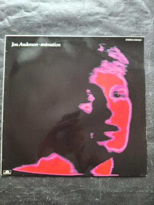 JON ANDERSON "Animation" prog rock LP (1982) IZGS, Cd's en Dvd's, Vinyl | Rock, Zo goed als nieuw, Poprock, 12 inch, Verzenden