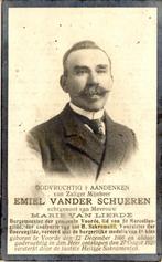 Bp. Schueren Emiel. ° Voorde 1866 † Voorde 1929, Verzamelen, Bidprentje, Ophalen of Verzenden