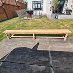 eiken zitbank .tuin,  binnen, Ophalen, Gebruikt