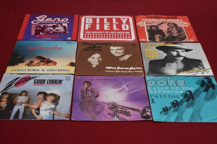 45t's  vintage, retro, mega aanbod, Cd's en Dvd's, Vinyl | Overige Vinyl, Zo goed als nieuw, Overige formaten, Ophalen of Verzenden