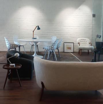 Tafels tulipe stoelen tulipe Eero saarinen uittrekbare tafel beschikbaar voor biedingen