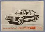 Alfa Romeo Alfetta Turbo D, Ophalen of Verzenden