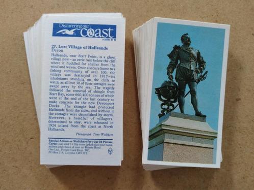 Discovering Our Coast complete set 50 chromos Brooke Bond, Verzamelen, Foto's en Prenten, Buitenland, 1980 tot heden, Ophalen of Verzenden