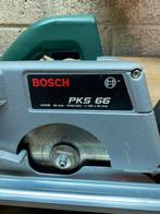 Bosch hand cirkelzaag PKS 66 met geleiderail, Doe-het-zelf en Bouw, Ophalen, Gebruikt