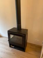 Poelle a bois 3 cotes, Huis en Inrichting, Ophalen, Zo goed als nieuw