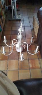 Antieke luster, Huis en Inrichting, Lampen | Kroonluchters, Ophalen, Gebruikt, Metaal