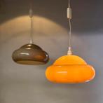 Duo Vintage Mushroom hanglampjes, Ophalen of Verzenden, Zo goed als nieuw