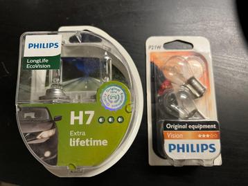 Philips H7 Longlife Ecovision Set Of 2+P21W beschikbaar voor biedingen