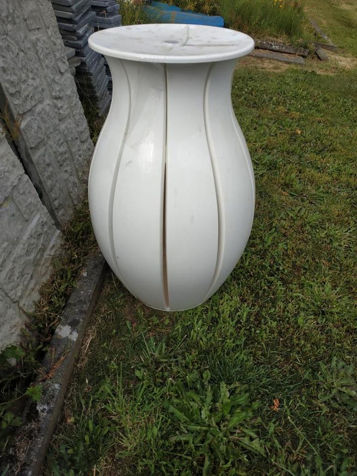 Parasolvoet , blinkend wit, Tuin en Terras, Parasols, Parasolvoet, Ophalen