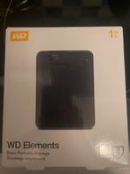 WD element 1TB harde schijf, Computers en Software, Harde schijven, Ophalen of Verzenden, Nieuw, Desktop