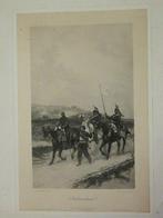 DETAILLE Photogravure XIXème Guerre 1870 Militaria, Ophalen of Verzenden