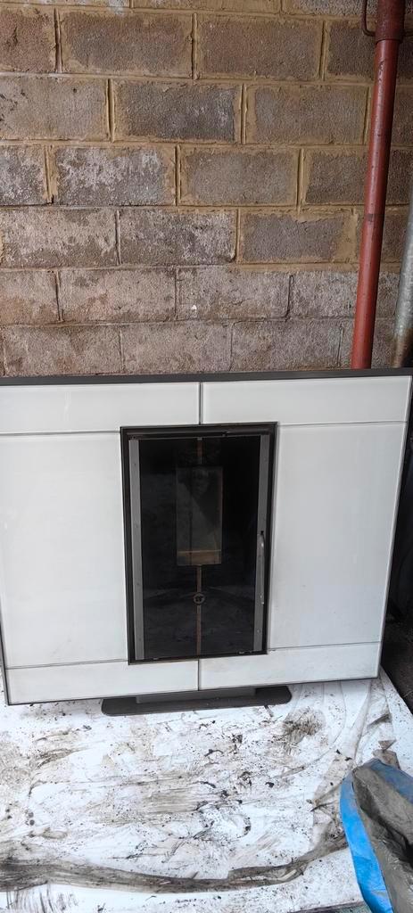 Poêle à pellet, Doe-het-zelf en Bouw, Verwarming en Radiatoren, Zo goed als nieuw, Kachel, Ophalen of Verzenden