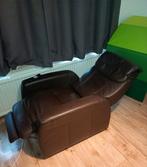 Elektrische leren relaxstoel OKIN (Made in EU), Huis en Inrichting, Ophalen, 75 tot 100 cm, Zo goed als nieuw, 75 tot 100 cm