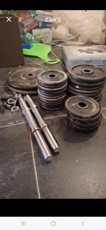 Pack de poids et haltères Decathlon beschikbaar voor biedingen