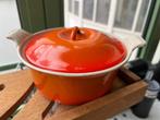 Marmite/cocotte Le Creuset avec couvercle 18cm, Enlèvement, Utilisé, Fonte