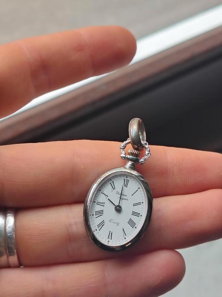 Montre-Pendentif Vuillemin Régnier - Vintage & Floral, Verzamelen, Overige Verzamelen, Gebruikt, Ophalen of Verzenden