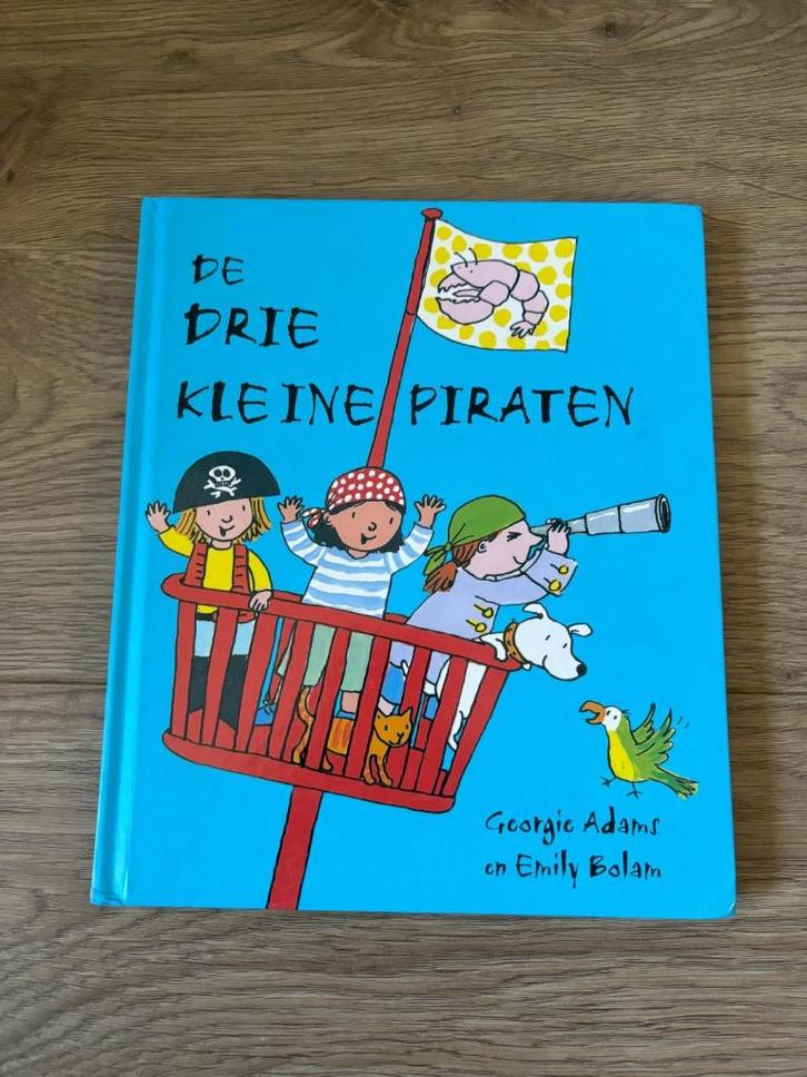 De drie kleine piraten van G.Adams, Boeken, Kinderboeken | Kleuters, Nieuw, Fictie algemeen, 5 of 6 jaar, Jongen of Meisje, Ophalen of Verzenden