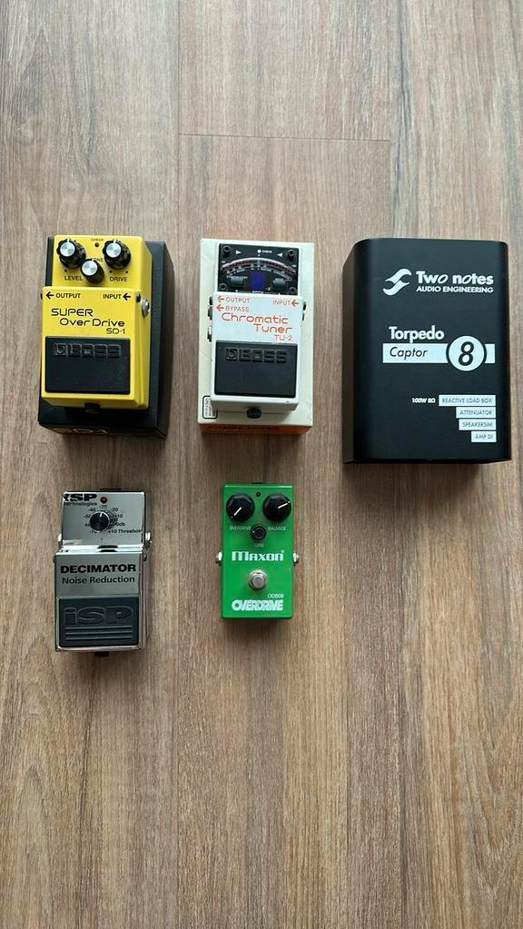 Two Notes Captor 8 - Maxon OD808 - ISP Decimator, Muziek en Instrumenten, Effecten, Zo goed als nieuw, Ophalen