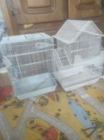 Cages à oiseaux blanc, Animaux & Accessoires, Comme neuf, Enlèvement, Métal