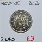 2 EURO 2026   SLOVAKIJE   TRENCIN   UNC   € 3, Enlèvement ou Envoi, Slovaquie, 2 euros, Monnaie en vrac