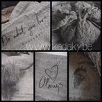 LINNEN DOEK Shabby You are my Sunshine 30x45cm, Huis en Inrichting, Overige materialen, Schaal, Nieuw, Ophalen of Verzenden