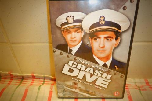 DVD Crash Dive.(Tyrone Power & Dana Andrews), Cd's en Dvd's, Dvd's | Actie, Zo goed als nieuw, Oorlog, Vanaf 12 jaar, Verzenden