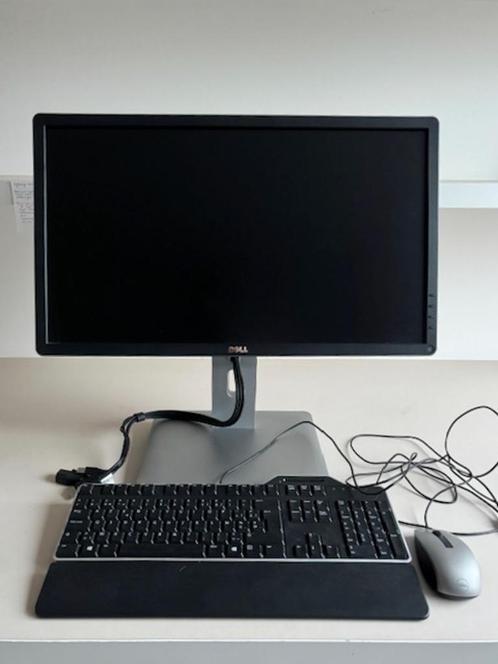 Moniteur LCD Dell 25,5" réglable+ clavier + souris, Informatique & Logiciels, Moniteurs, Utilisé, 61 à 100 Hz, DisplayPort, DVI