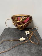 Verlichtingsarmatuur van gesneden hout, Antiek en Kunst, Ophalen of Verzenden