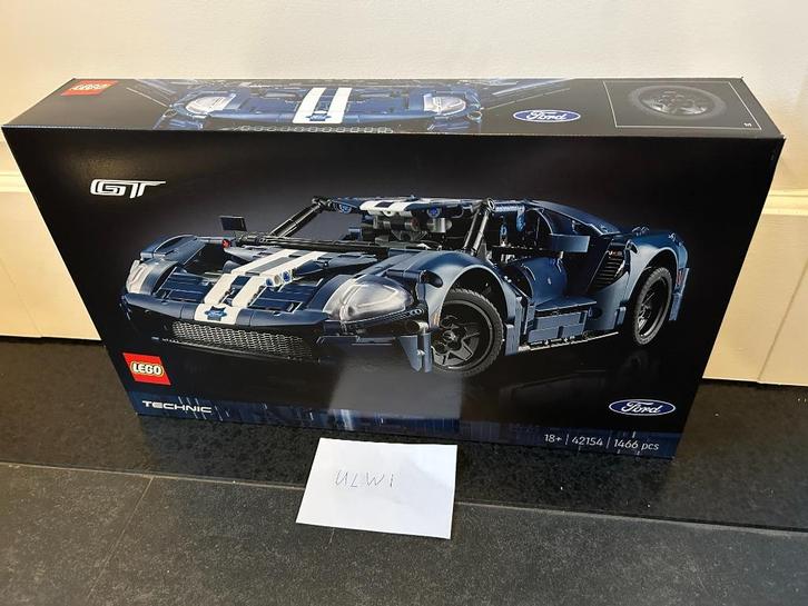 42154 Ford GT Lego Technic, Kinderen en Baby's, Speelgoed | Duplo en Lego, Nieuw, Lego, Complete set, Ophalen of Verzenden
