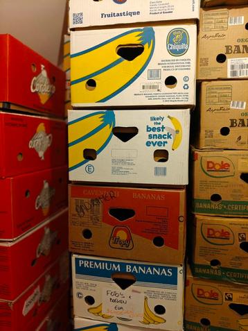 11 bananendozen beschikbaar voor biedingen