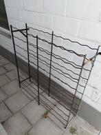 Prachtig vintage Rigidex wijnrek (100 flessen), Ophalen, Gebruikt, 25 flessen of meer, Metaal