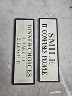 Bordje, Huis en Inrichting, Woonaccessoires | Tekstborden en Spreuken, Ophalen of Verzenden