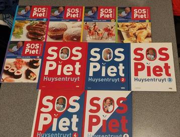 kookboeken pakket SOS Piet (10 stuks) beschikbaar voor biedingen
