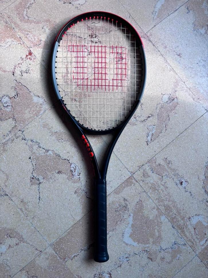 Wilson Burn 100ULS v4.0, Sport en Fitness, Tennis, Zo goed als nieuw, Racket, Wilson, L0, Ophalen