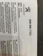 Barre de toit peugeot, Enlèvement