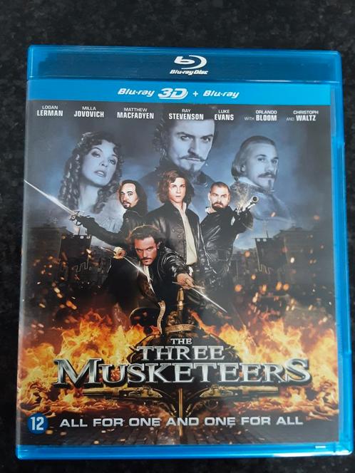 The Three Musketeers blu ray NL, Cd's en Dvd's, Blu-ray, Zo goed als nieuw, Avontuur, Ophalen of Verzenden