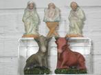 Personnages homogènes en biscuit polychrome crèche de Noël, Divers, Noël, Envoi, Utilisé