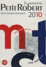 boek: le nouveau Petit Robert 2010, Livres, Dictionnaires, Comme neuf, Français, Envoi