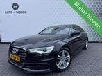 Audi A6 Limousine 2.0 TFSI Pro Line Plus S-line Luchtvering, Auto's, Audi, Navigatiesysteem, Zwart, 4 cilinders, Leder en Stof