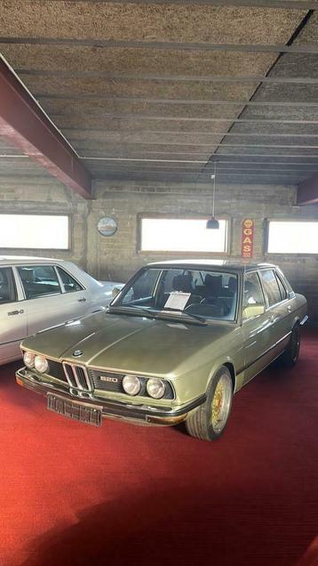 BMW 520I Oldtimer Belgische Documenten 125000km, Auto's, BMW, Bedrijf, 5 deurs, 5 Reeks, Groen