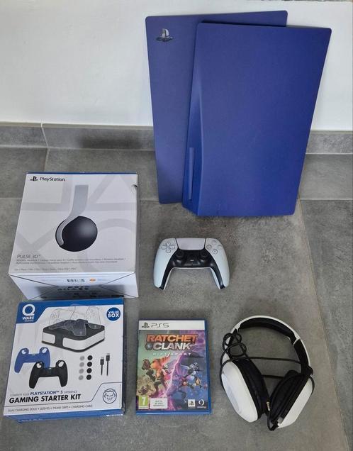 Accessoires et jeux ps5, Games en Spelcomputers, Spelcomputers | Sony Consoles | Accessoires, Zo goed als nieuw, PlayStation 5