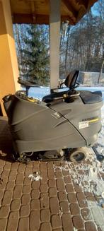 Karcher B140R Professional, Ophalen, Schrobmachine
