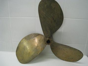 Schroef, scheepsschroef, propeller, 3 blad in brons, d=50cm