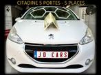 PEUGEOT 208 1.2 ESSENCE AUTOMATIQUE ‼️GARANTIE 1 AN CTOK‼️, Euro 5, Stof, 50 kW, Zwart