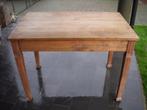 Eiken tafel met lade, Maison & Meubles, Tables | Tables de salon, 100 à 150 cm, Chêne, Rectangulaire, 75 cm ou plus