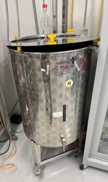 150 liter lagervat gistvat fermentatievat  beschikbaar voor biedingen