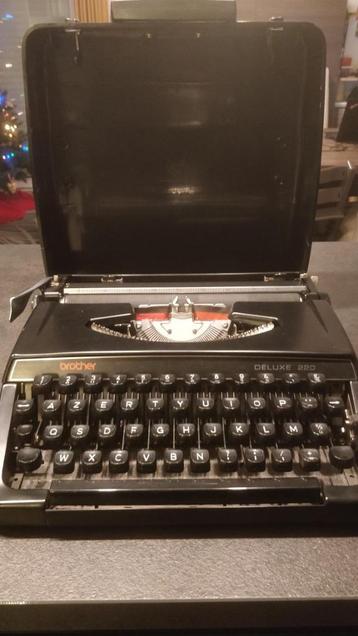 Engelse Typmachine - Brother Deluxe 220 - 1986, Enlèvement