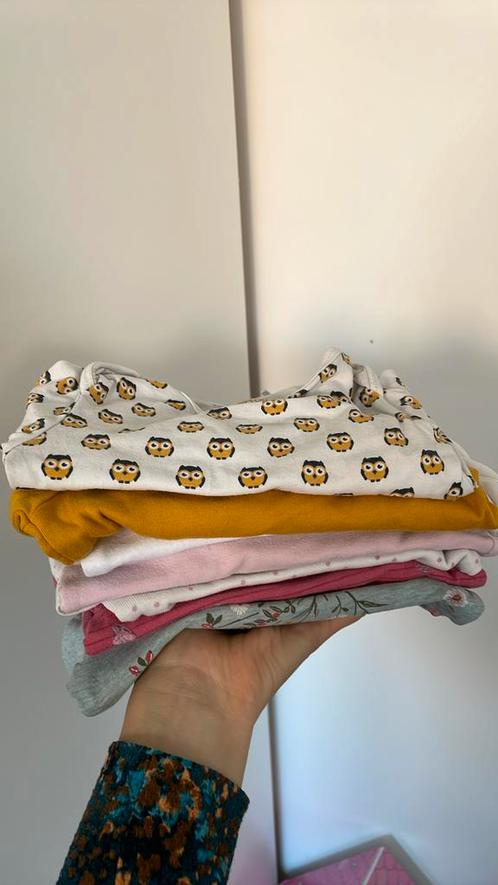 Body / rompertjes maat 74/80 lange mouwen (7 stuks), Kinderen en Baby's, Babykleding | Overige, Zo goed als nieuw, Ophalen of Verzenden