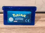 Pokemon Sapphire Versione zaffiro - Nieuwe batterij + label, Games en Spelcomputers, Ophalen of Verzenden, Zo goed als nieuw